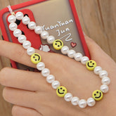 Go2Boho Phone Chains Pearl For Bead Telephone Strap Chain Mobile Phone Charm Lanyard Smiley Star Fruit Jewelry Jewellery
