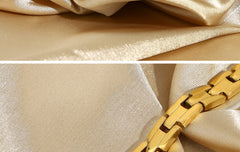 Watch Strap Gold Plated Titanium Steel Bracelet Stainless Steel