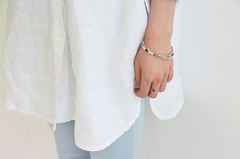 Korean Style 360 Collar Lenin Shirt Loose-Fit For Women's