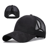 Outdoor Running Fitness High Ponytail Caps for Women's