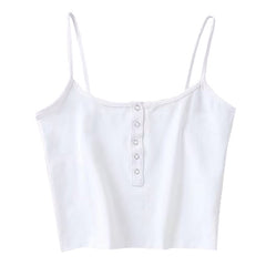 Sexy Black Tube Top Top Vest