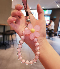 Macarons Color Handmade Beaded Mobile Phone Charm