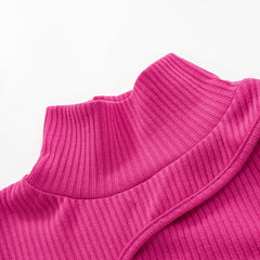 Women Full Sleeves Crop-Top and Bottom Skirt co-ords (skin fit)