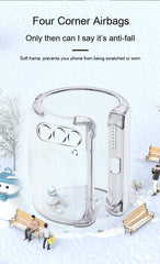 S23 Flexible Phone Case Airbag Drop-resistant Transparent Soft Silicone
