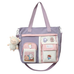 Large Capacity Cute Student Fashionable Portable Messenger Bag