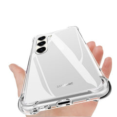 S23 Flexible Phone Case Airbag Drop-resistant Transparent Soft Silicone