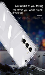 S23 Flexible Phone Case Airbag Drop-resistant Transparent Soft Silicone