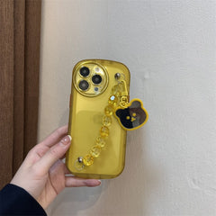 Japanese And Korean Warm Yellow Bear Mobile Phone Shell