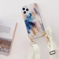 Compatible with Apple, Crossbody phone case iPhone soft case back