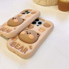Fashion Simple Silicone Cute Phone Case