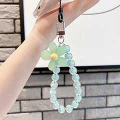 Macarons Color Handmade Beaded Mobile Phone Charm