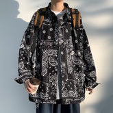 Niche Trendy Cashew Printed Shirt Men