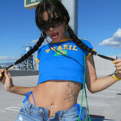 Spring New Women's Clothing Short Sleeve Crew Neck Casual