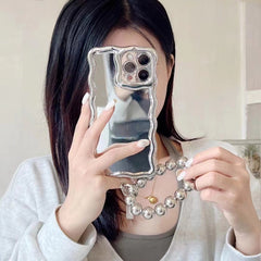 Fashion Mirror Silicone Soft Shell