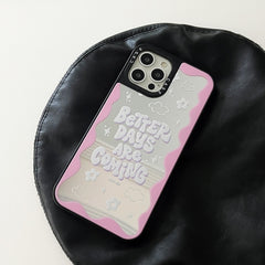 Anti Falling Mirror Face Mobile Phone Case