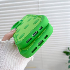 Green Dinosaur Lens Phone Case Pro Silicon