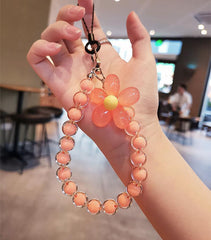 Macarons Color Handmade Beaded Mobile Phone Charm