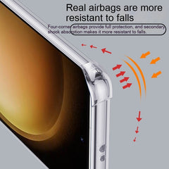 S23 Flexible Phone Case Airbag Drop-resistant Transparent Soft Silicone