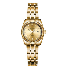 Couple Watch Silver Plated Band Watch 28mm