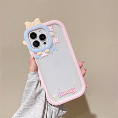 Graffiti Rabbit Fall-proof Mobile Phone Shell