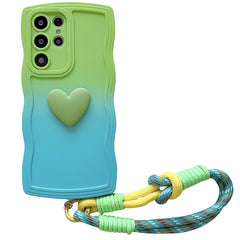 Suitable For S24ultra Phone Case A73 Love S23 Lanyard