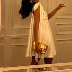 Vest Two-Piece Set for Beach and Party Wear