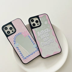 Anti Falling Mirror Face Mobile Phone Case