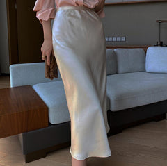French Style Glowing Skirt For Women