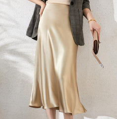 French Style Glowing Skirt For Women