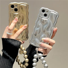 Advanced Electroplated Meteorite Patterned Phone Case