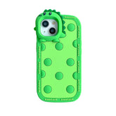 Green Dinosaur Lens Phone Case Pro Silicon