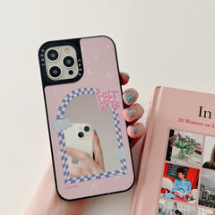 Anti Falling Mirror Face Mobile Phone Case