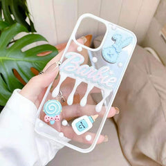 New Creative Epoxy Cream Love Phone Case Cartoon Protective Case