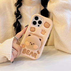 Fashion Simple Silicone Cute Phone Case