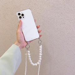 Fashionable Big Pearl Phone Case 8plus Soft