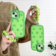 Green Dinosaur Lens Phone Case Pro Silicon