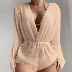 Women's Jumpsuit Sun Protective Blouse