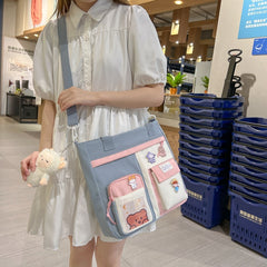 Large Capacity Cute Student Fashionable Portable Messenger Bag