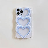 Three-dimensional Love For Iphone12promax Apple 13 Phone Case Silicone 11 Protective Case