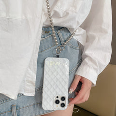 Elegant Pearl Diy Phone Case Crossbody Chain