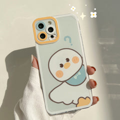 Creative Cartoon Printed Silicone Phone Case