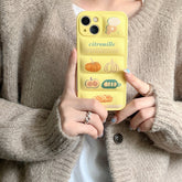 Pumpkin Puffed Phone Case With 360 Protective Border