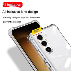 S23 Flexible Phone Case Airbag Drop-resistant Transparent Soft Silicone