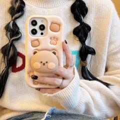 Fashion Simple Silicone Cute Phone Case