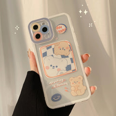 Creative Cartoon Printed Silicone Phone Case