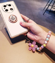 Macarons Color Handmade Beaded Mobile Phone Charm