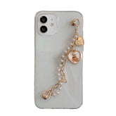 Pearl Bracelet Care Bear Phone Case Transparent Cover