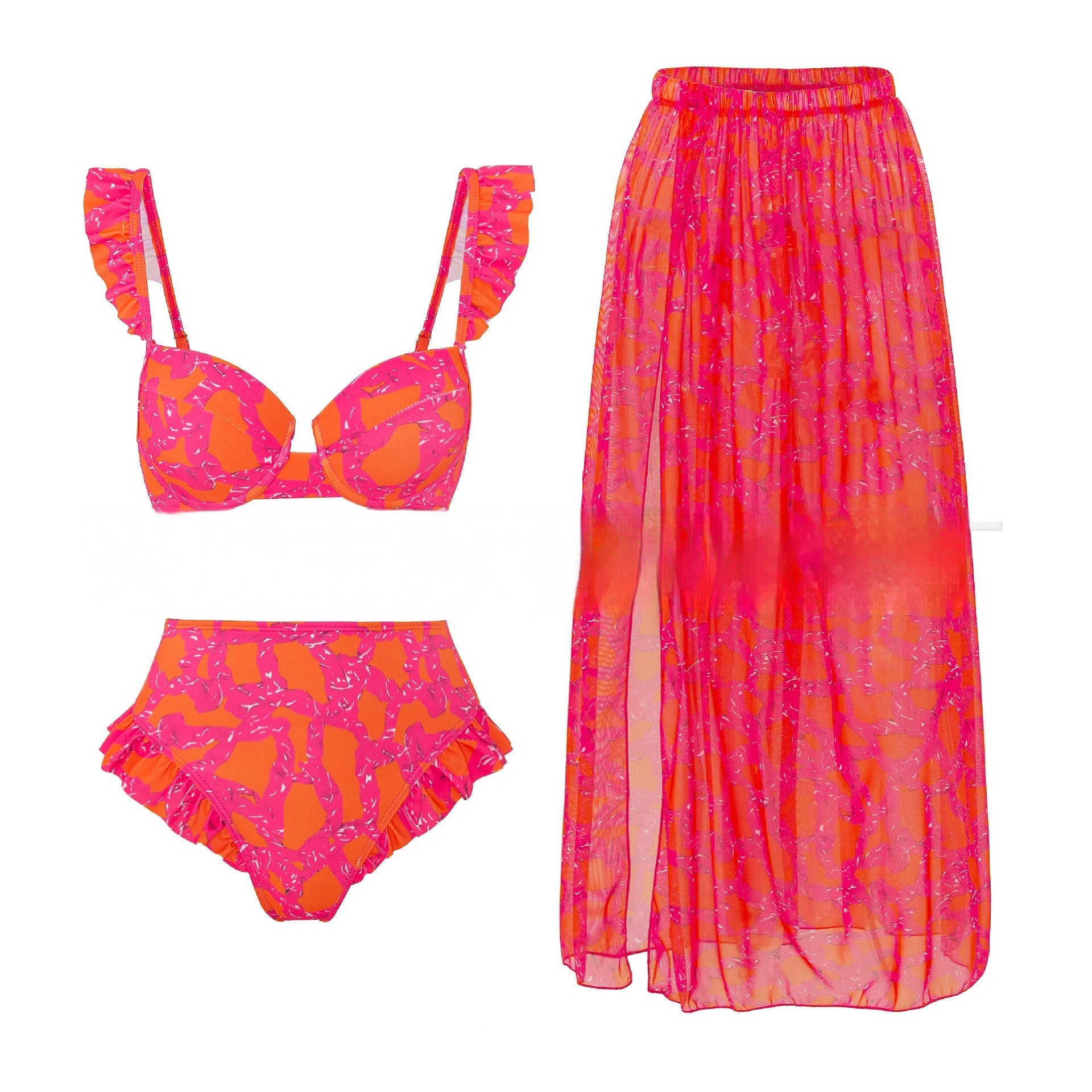 Three Piece Convertable Summer Wear Indoor & Outdoor Fit