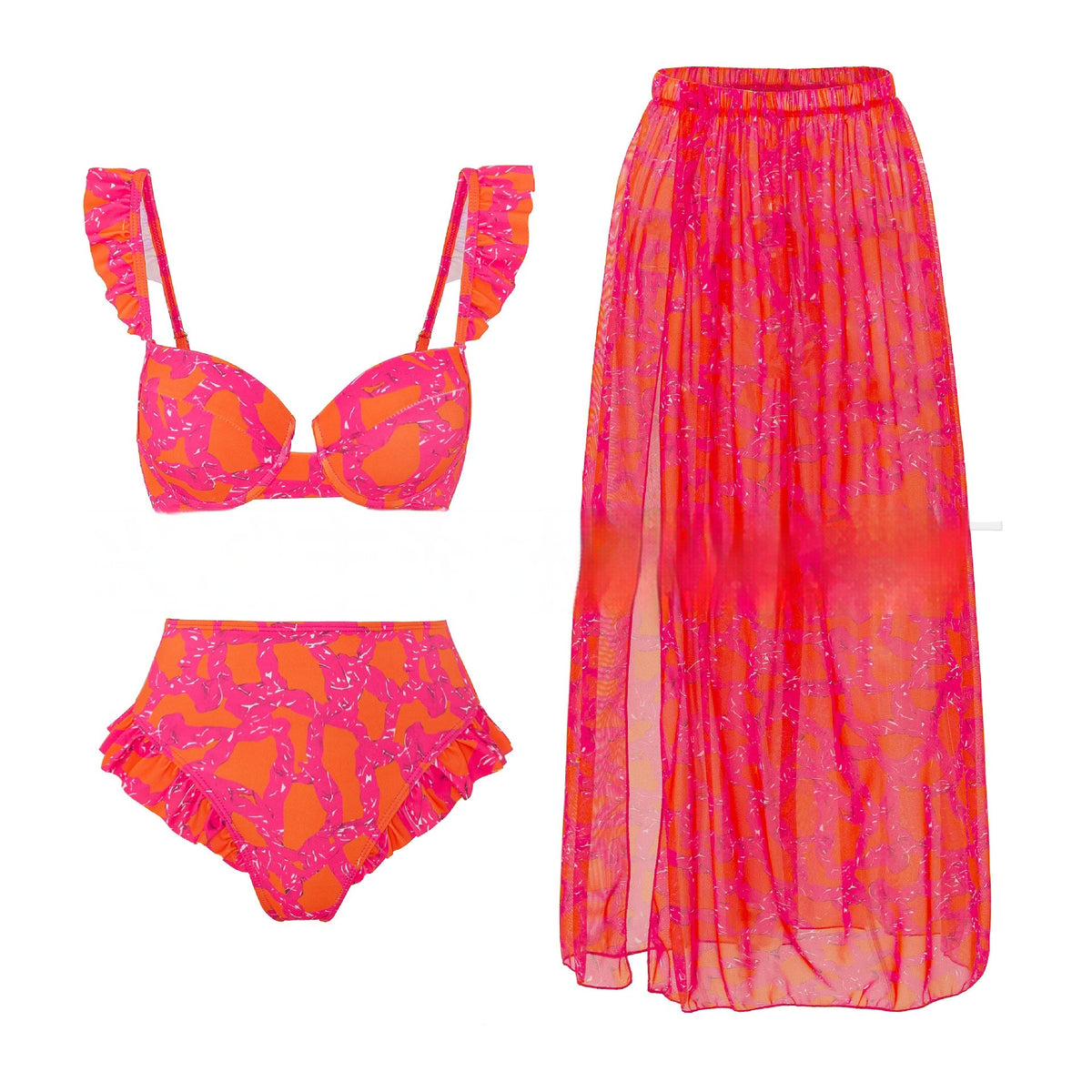 Three Piece Convertable Summer Wear Indoor & Outdoor Fit