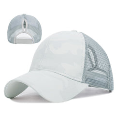 Outdoor Running Fitness High Ponytail Caps for Women's